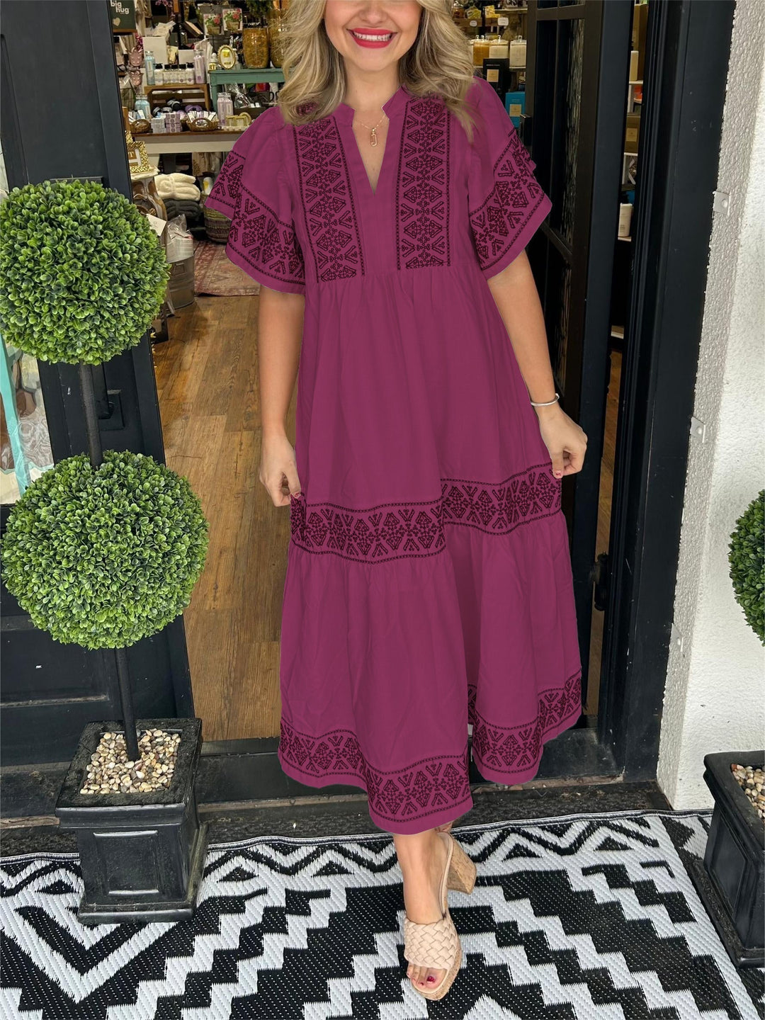 Hanna™ - Elegant Boho Kjole