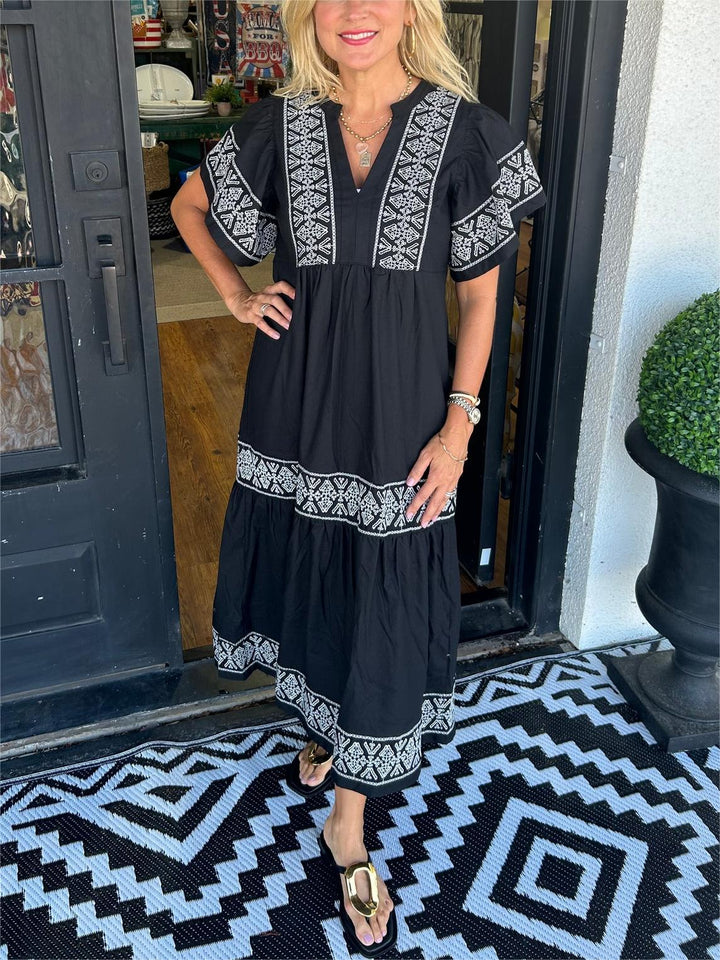 Hanna™ - Elegant Boho Kjole