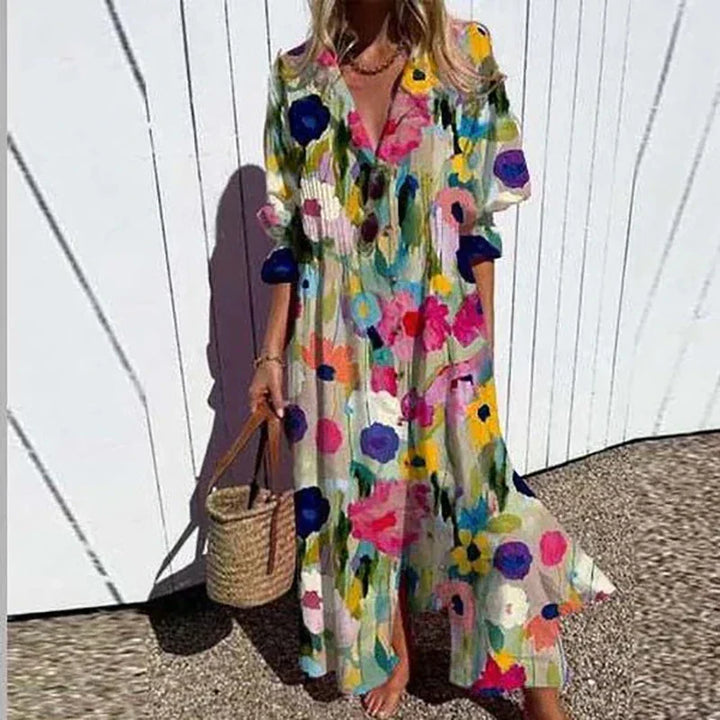 Nadja -  Boho forårskjole