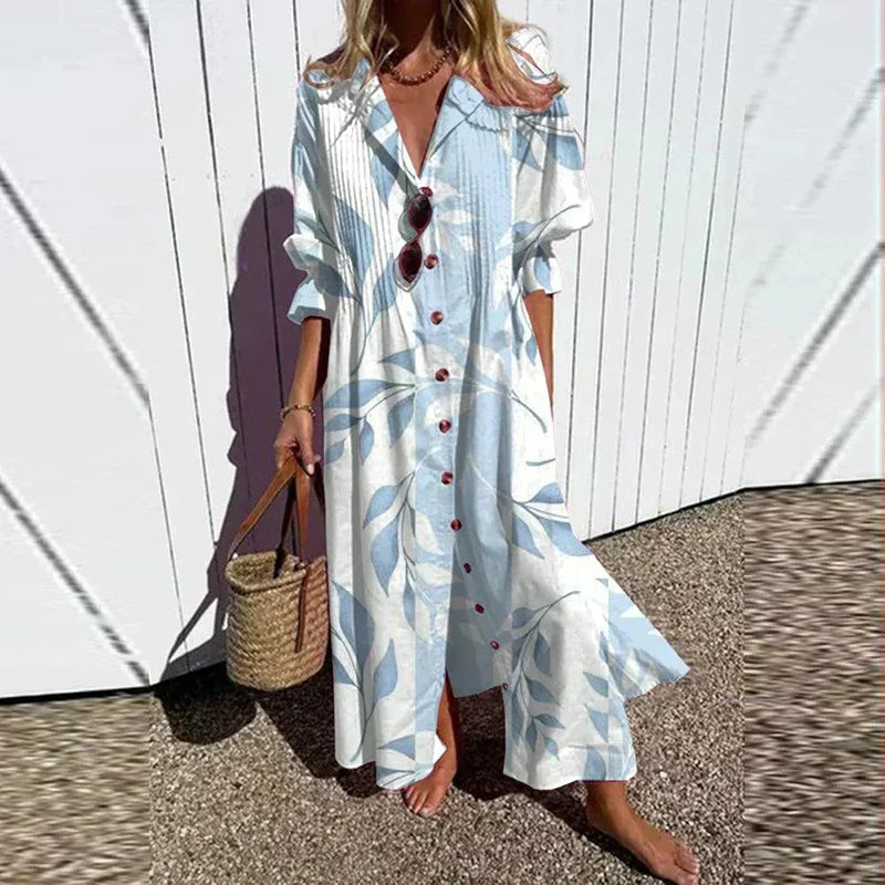 Gerda - Luksus boho maxikjole