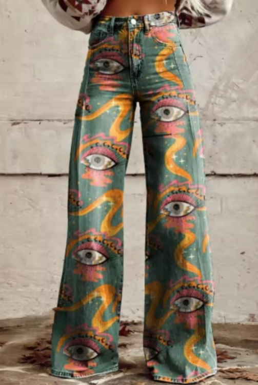 Maja - Boho Vintage Festivalbukser